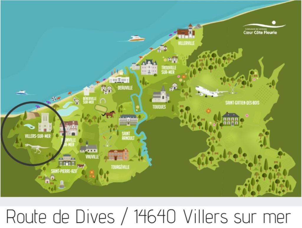 L'Eden Parc Daire Villers-sur-Mer Dış mekan fotoğraf